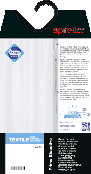 Tuš zavjesa 180x200 cm Primo – Spirella-image-1