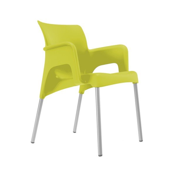 Set od 2 vrtne stolice zelene limete Resol Sun-image-1