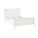 Bijeli bračni krevet 140x200 cm Paris – Tvilum