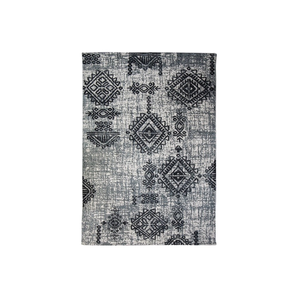 Sivi pamučni tepih HSM kolekcija Colorful Living Lurro, 120 x 180 cm