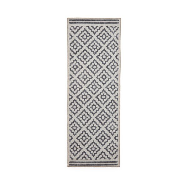Siva periva staza 76x230 cm Coral Grey – Think Rugs