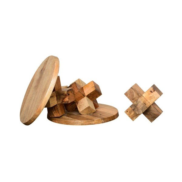 Stol Støraa Ashland od mango drveta, Ø 40 cm-image-1