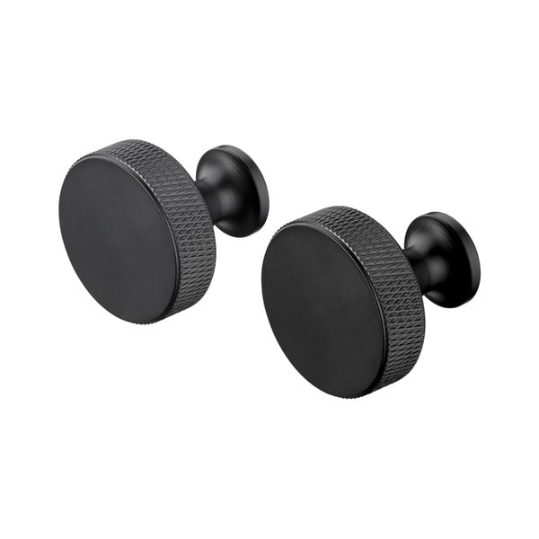 Crne metalne zidne kuke u setu 2 kom Rof – Blomus