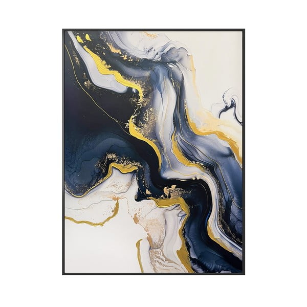 Slika s ručno oslikanim elementima 70x100 cm Sky – Styler