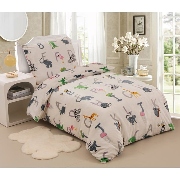 Dječja posteljina za krevet za jednu osobu od mikropliša 140x200 cm – My House