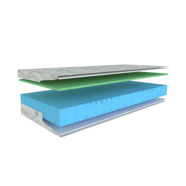 Tvrd/ekstra tvrd obostrani/s termo regulacijom madrac od pjene 140x190 cm Polargel Superior – Materasso-image-1