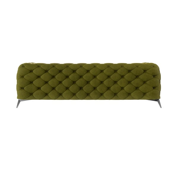 Zelena baršunasti sofa 243 cm Chelsea – Ropez-image-2