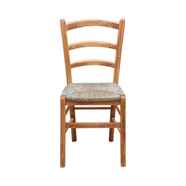 Smeđa stolica od bukovog drveta Biscottini Alis-image-3