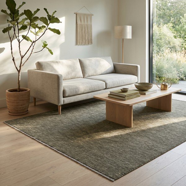 Tamno zeleni tepih 160x230 cm Puro – ESTE-image-2