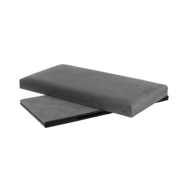 Tamno sivi baršunast tabure Estela – Casa Selección-image-2