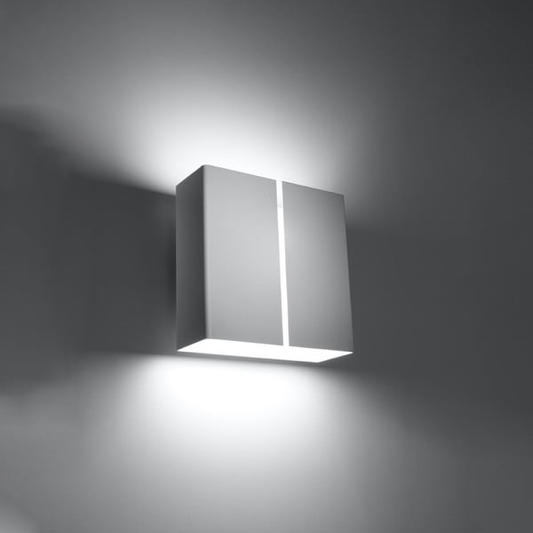 Bijela zidna lampa Split – Nice Lamps
