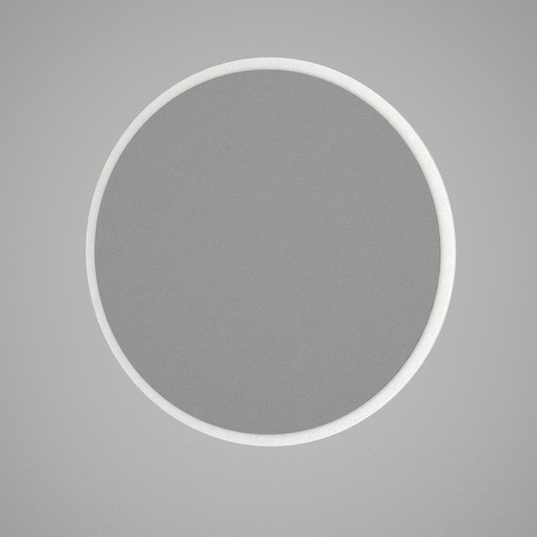 Okruglo zidno ogledalo u bijelom okviru Glob, ⌀ 59 cm-image-2