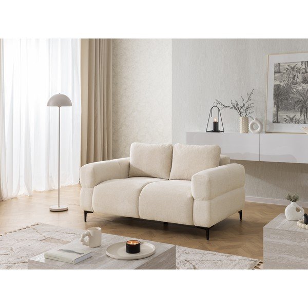 Krem sofa 154 cm Helio – Ropez-image-2