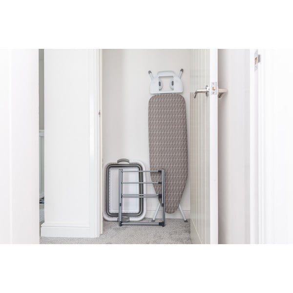 Bijelo-siva plastična košara za rublje 40 l - Addis-image-3