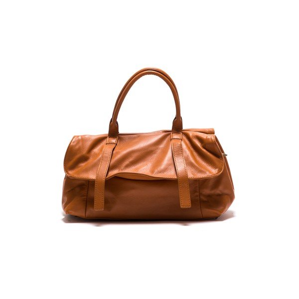 Kožna torbica Anna Luchini 2043 Cognac-image-2