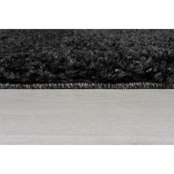 Crni tepih Flair Rugs Sparks, ⌀ 133 cm-image-3