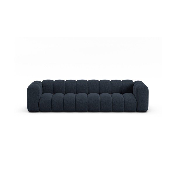 Tamno plava sofa od šenila 290 cm Lupine – Micadoni 