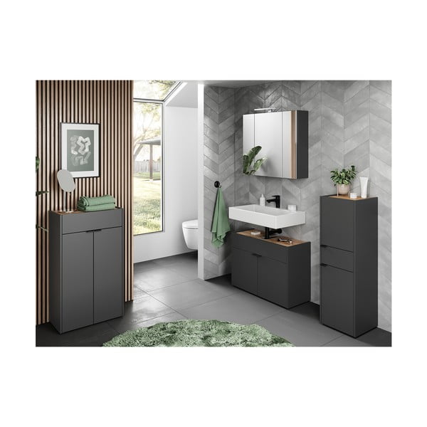 Antracitno sivi set namještaja za kupaonicu Forano – Germania-image-2