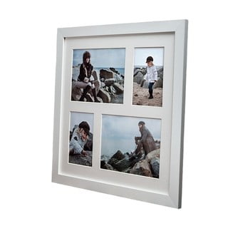 Bijeli okvir za 4 fotografije Styler Narvik, 39 x 39 cm