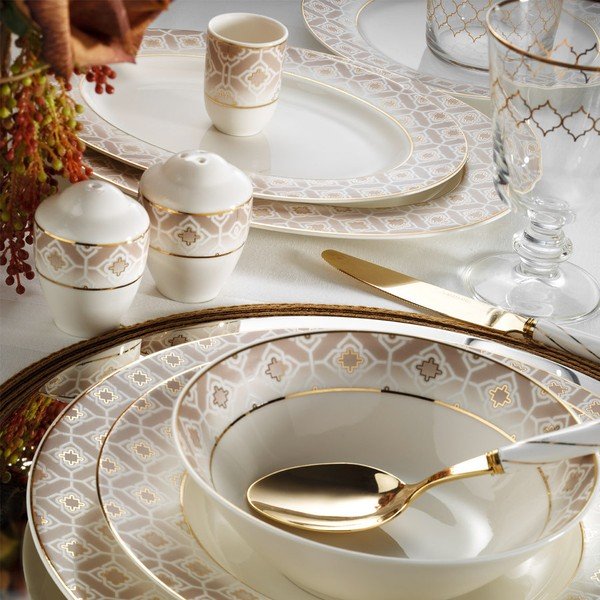 Set od 28 komada porculanskog posuđa Kutahya Lola-image-1