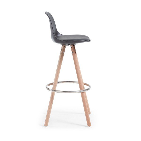 Set od 2 crne barske stolice La Forma Stag-image-3