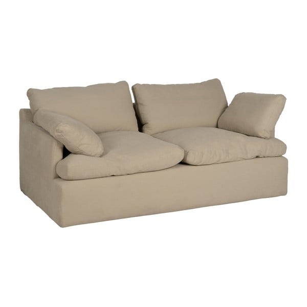 Bež lanena sofa 180 cm – Ixia-image-2