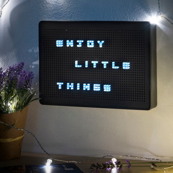 Crna svjetlosna tabla sa slovima InnovaGoods-image-4