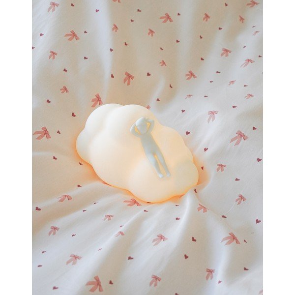 Svijetlo žuta/ružičasta dječja posteljina za krevet za jednu osobu od organskog pamuka 140x200 cm Bows – Cam Cam Copenhagen-image-4