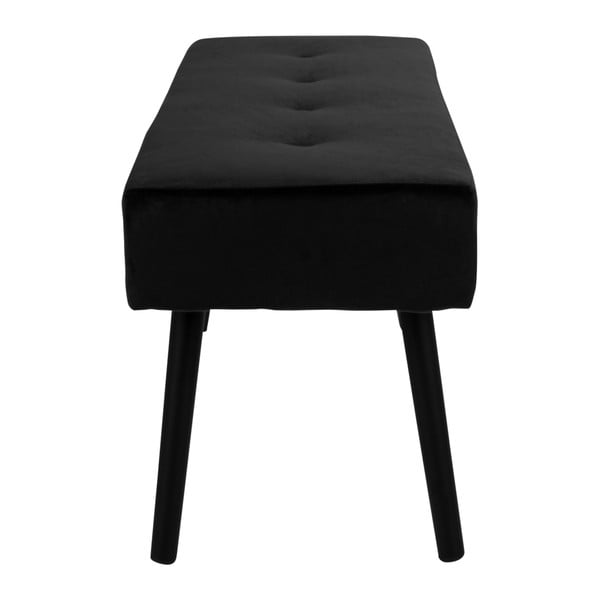Crna baršunasta klupa House Nordic Skiby-image-2