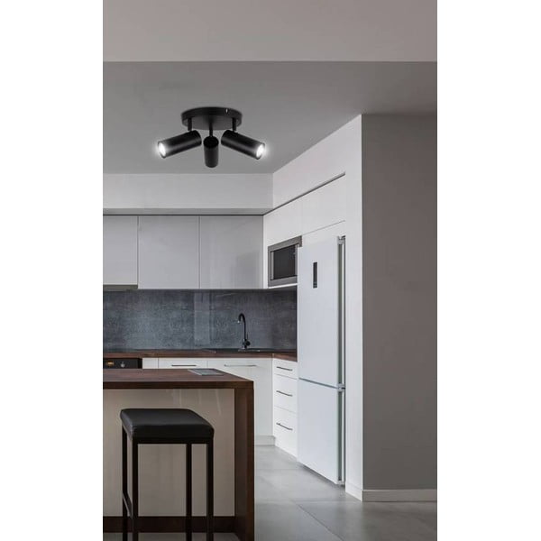 Crni metalni reflektor Colly – Candellux Lighting-image-1