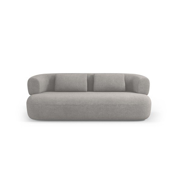 Svijetlo siva sofa od bouclé tkanine 178 cm Jenny – Micadoni -image-2