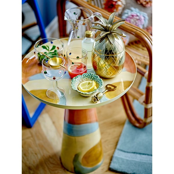 Metalni okrugao pomoćni stol ø 45,5 cm Brooke – Bloomingville-image-3