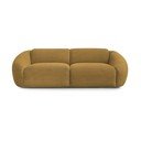Senf žuta sofa od samta 250 cm Tina – Bobochic Paris