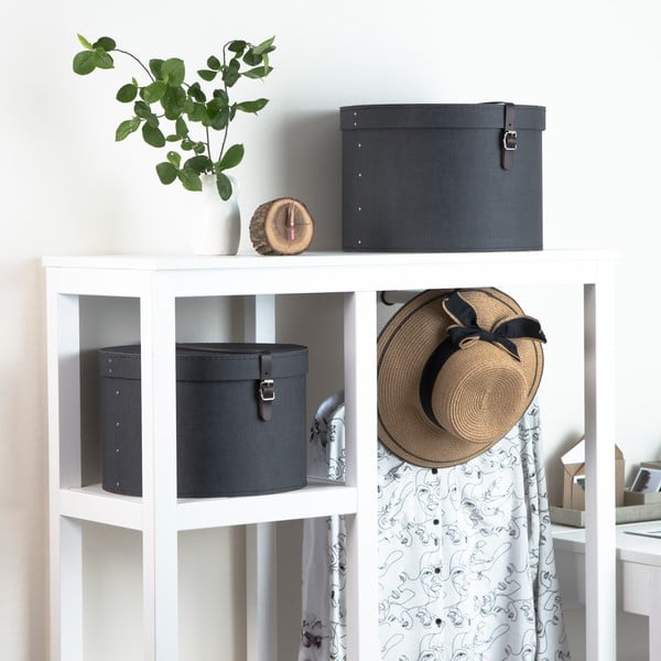 Set od 2 crne kutije Bigso Box of Sweden Rut-image-1