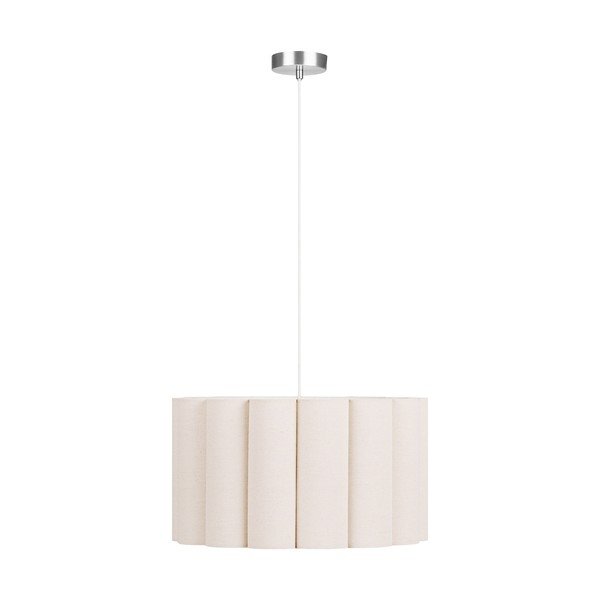 Bež lanena viseća svjetiljka ø 45 cm Watton – House Nordic