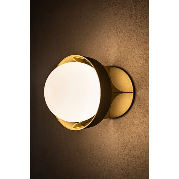 Zidna lampa s mogućnosti zatamnjivanja u zlatnoj boji Loop – tala-image-4