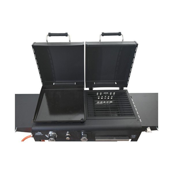 Plinski/na ugljen roštilj Domino 2in1 – Cattara-image-4