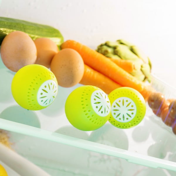Set od 3 mirisne kuglice za hladnjak InnovaGoods-image-1