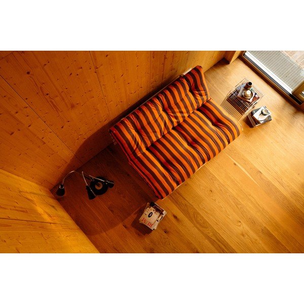 Narančasta/smeđa sklopiva sofa 140 cm Roots – Karup-image-3