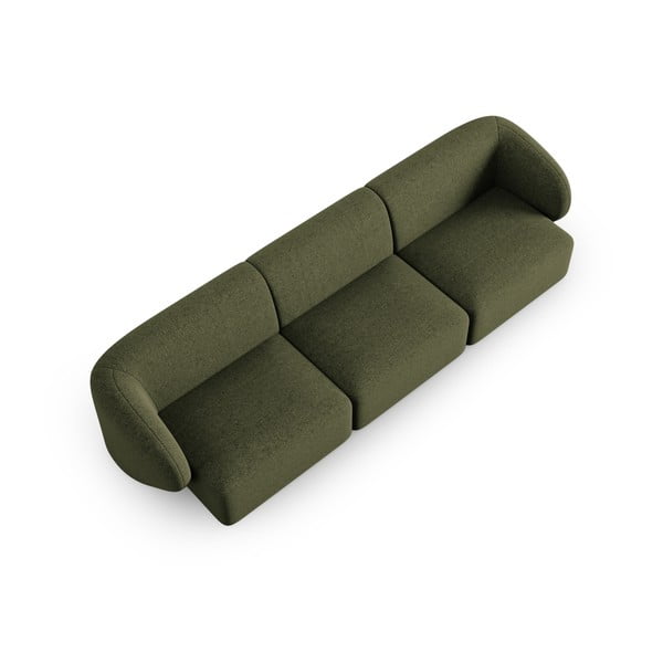 Zelena sofa od šenila 266 cm Paolo – Milo Casa-image-1