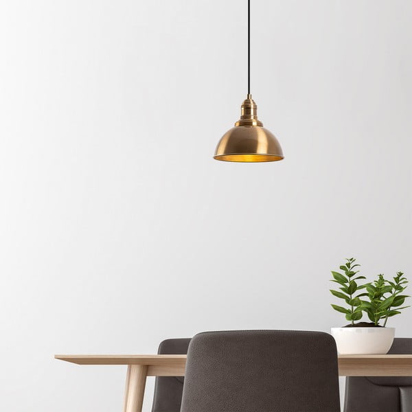 Viseća svjetiljka u brončanoj boji s metalnim sjenilom ø 21 cm Varzan – Opviq lights-image-4
