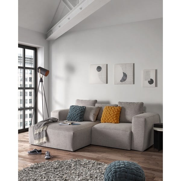 Svijetlo sivi jastuk za sofu La Forma 70 x 50 cm-image-4