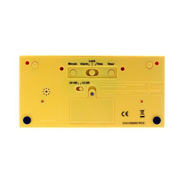 Žuti sat s LEGO® Brick budilicom-image-2