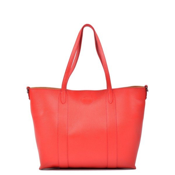 Crvena kožna torbica Carla Ferreri Gala Rosso-image-2