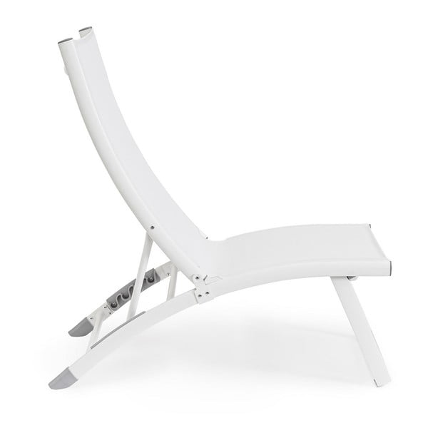 Bijela metalna vrtna ležaljka Taylor   – Bizzotto-image-2