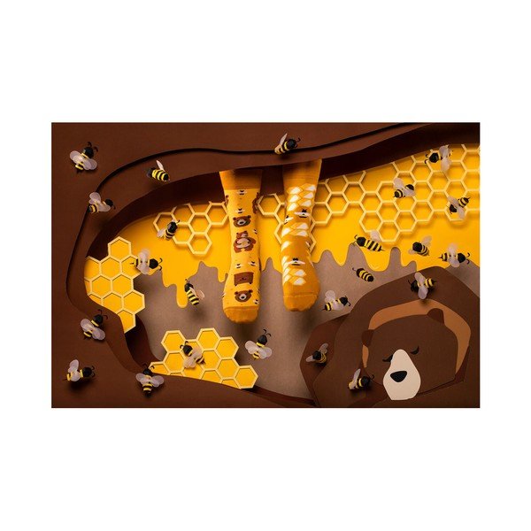 Čarape Many Mornings Honey Bear, vel. 39–42-image-1