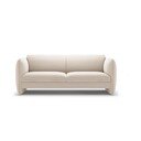 Krem baršunasti sofa 204 cm Georgia – Micadoni 