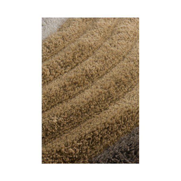Smeđa prostirka za kupaonicu Yaprak Well, 60 x 100 cm-image-1