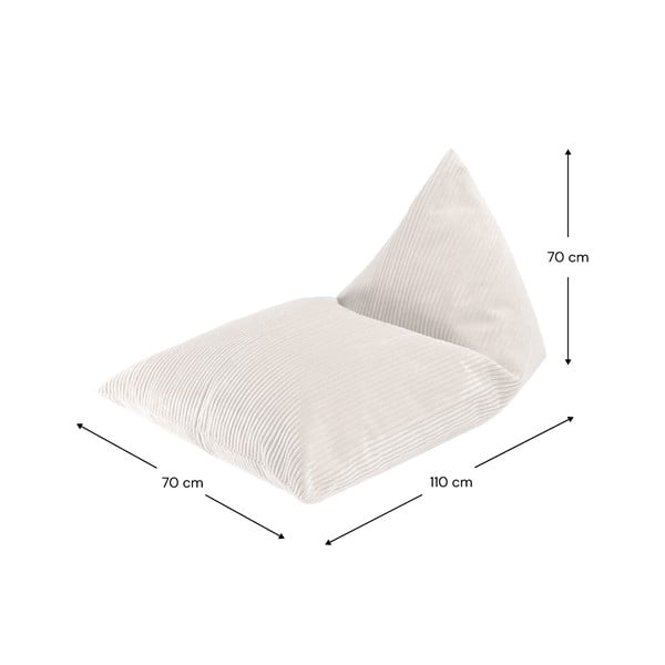 Krem vreća za bebe od samta Big Lounger – Wigiwama-image-4