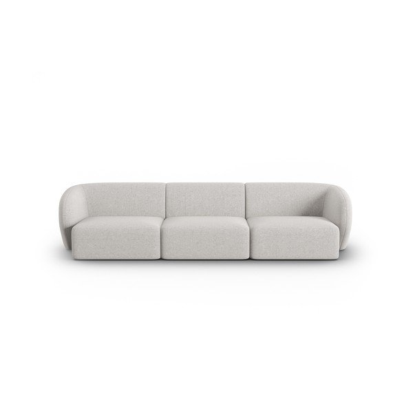 Svijetlo siva sofa od šenila 266 cm Paolo – Milo Casa